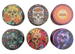Grinder Τρίφτης 50mm Skull - 4 Parts Διάφορα Σχέδια