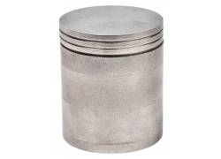 Grinder Τρίφτης Μεταλλικός Ασημί 40mm - 5 Parts