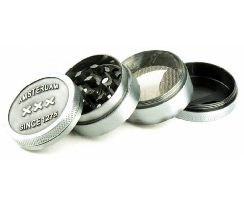 Grinder Τρίφτης Amsterdam 40mm - 4 Parts - Τιμή: 7,90€