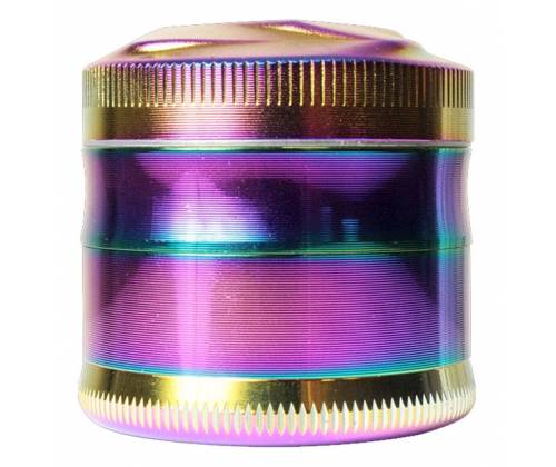 Grinder Τρίφτης Αλουμινίου 40mm Rainbow Alien Twist - 4 Parts - Τιμή: 11,00€