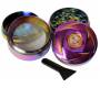 Grinder Τρίφτης Αλουμινίου 40mm Rainbow Alien Twist - 4 Parts - Τιμή: 11,00€