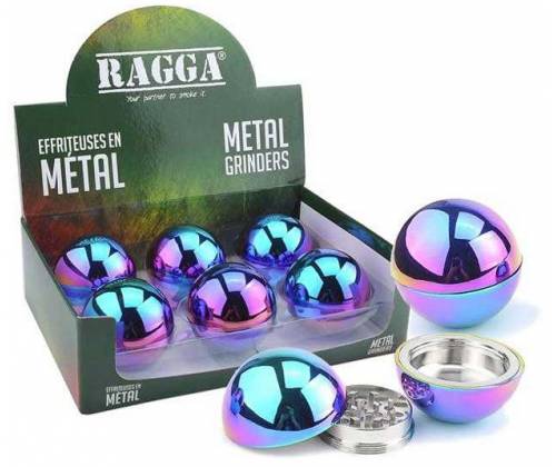 Grinder Τρίφτης Μεταλλικός Ball Rainbow 53mm - 2 Parts - Τιμή: 9,90€