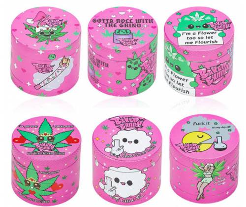 Grinder Black Leaf Τρίφτης Psychedelic 39mm - 3 Parts - Τιμή: 5,20€