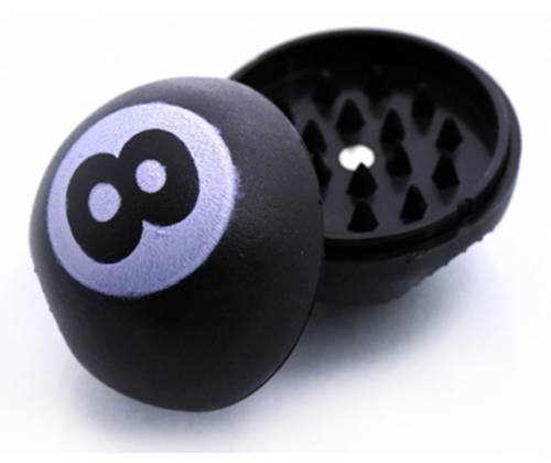 Μπίλια Μπιλιάρδου 8 Grinder Τρίφτης Πλαστικό 55mm - 2 Parts - Τιμή: 1,80€