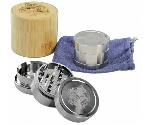 Grinder Τρίφτης 40mm Αλουμίνιο Σχέδιο Mushroom - 2 Parts - Τιμή: 11,50€