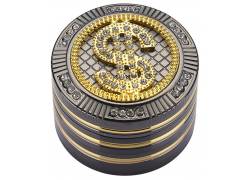 Grinder Τρίφτης Bling Dollars 50mm Aluminium - 4 Parts