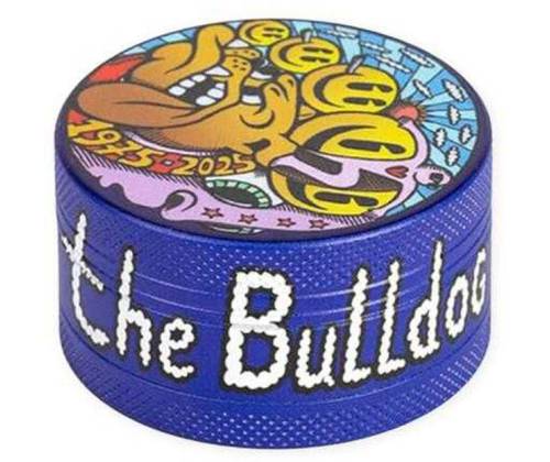 The Bulldog Amsterdam Grinder Metallic Blue 48mm - Dadara 3 Parts - Price: 18,90€