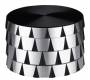 Grinder Τρίφτης CNC Silver Black 55mm - 4 Parts - Τιμή: 17,90€