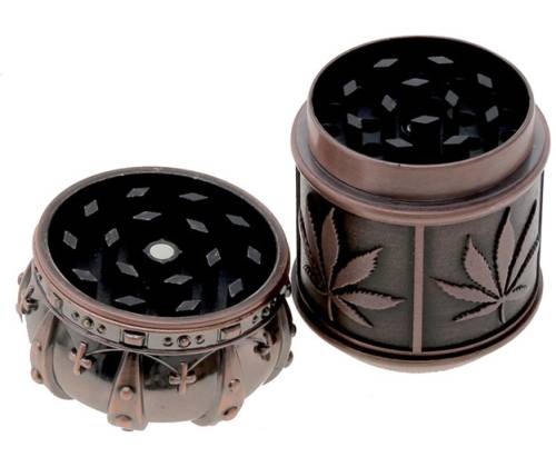 Amsterdam Grinder Τρίφτης «Crown» 34mm - 4 parts - Τιμή: 12,50€