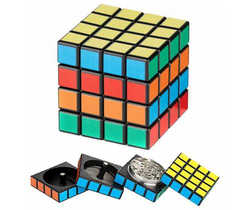 Grinder Τρίφτης Μεταλλικός All Magnetic Rubik's Cube 53mm - 4 Parts - Τιμή: 12,90€