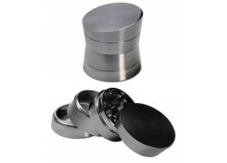 Black Leaf Grinder Τρίφτης «Diabolo» 58mm Aluminium Ασημί - 4 Parts