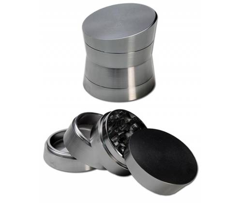 Black Leaf Grinder Τρίφτης «Diabolo» 58mm Aluminium Ασημί - 4 Parts - Τιμή: 17,90€