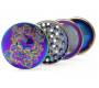 Grinder Τρίφτης Floral Skull 50mm - 4 Parts - Τιμή: 12,50€