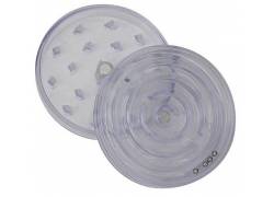 Grinder Τρίφτης Πλαστικός Διάφανος 52mm «Game Labyrinth» - 2 Parts