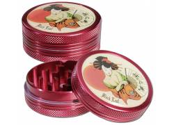 Grinder Τρίφτης 50mm Αλουμινίου «Geisha»- 2 Parts