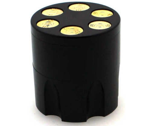 Grinder Μαγνητικός Τρίφτης Γεμιστήρας Περίστροφου 40mm Μαύρο - 3 Parts - Τιμή: 7,90€