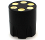 Grinder Μαγνητικός Τρίφτης Γεμιστήρας Περίστροφου 40mm Μαύρο - 3 Parts - Τιμή: 7,90€