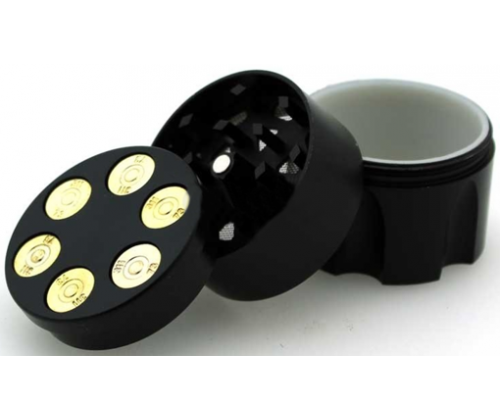 Grinder Μαγνητικός Τρίφτης Γεμιστήρας Περίστροφου 40mm Μαύρο - 3 Parts - Τιμή: 7,90€