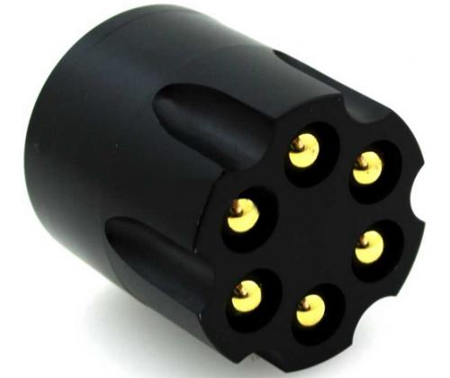 Grinder Μαγνητικός Τρίφτης Γεμιστήρας Περίστροφου 40mm Μαύρο - 3 Parts - Τιμή: 7,90€