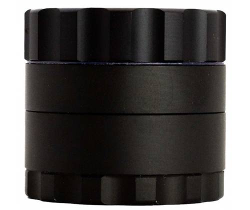 G-Rollz Aluminium Grinder Τρίφτης 43mm Μαύρο Pet Rock «Diamonds | Cat» - 4 Parts - Τιμή: 19,50€