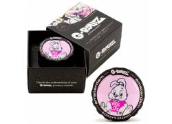 G-Rollz Aluminium Grinder Τρίφτης 43mm Μαύρο Bansky Graffiti «Thug For Life | Rabbit» - 4 Parts