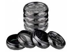 Grinder Τρίφτης Super Heroes Black 53mm - 4 Parts