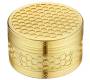 Grinder Τρίφτης Honeycomb Gold 50mm - 3 Parts - Τιμή: 14,90€