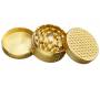 Grinder Τρίφτης Honeycomb Gold 50mm - 3 Parts - Τιμή: 14,90€