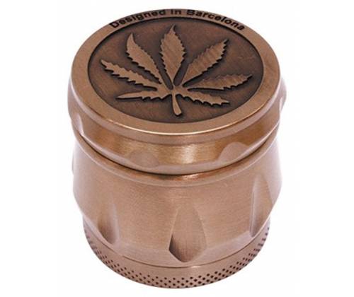 Grinder Τρίφτης 43mm Leaf - 4 Parts - Τιμή: 9,90€