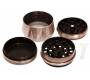 Grinder Τρίφτης 43mm Leaf - 4 Parts - Τιμή: 9,90€