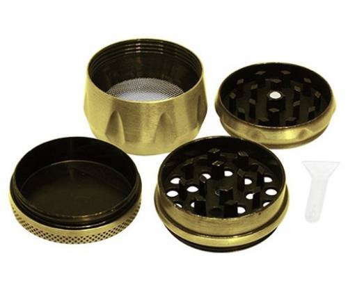 Grinder Τρίφτης 43mm Leaf - 4 Parts - Τιμή: 9,90€