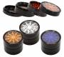 Dope Bross Grinder Τρίφτης Window 63mm - 4 parts  (αλουμίνιο) BN-13GD - Τιμή: 14,90€