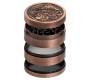 Amsterdam Grinder Τρίφτης Shroom 63mm Bronze - 4 parts (αλουμίνιο) - Τιμή: 14,50€