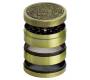 Amsterdam Grinder Τρίφτης Shroom 63mm Gold - 4 parts (αλουμίνιο) - Τιμή: 14,50€
