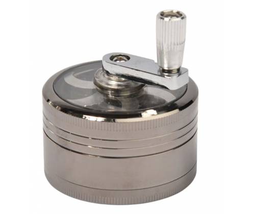 Grinder Τρίφτης Μεταλλικός Μύλος 55mm - Dark Gun 3 Parts - Τιμή: 9,90€