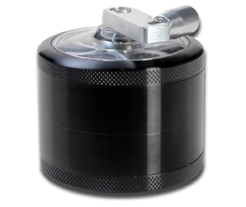 Grinder Τρίφτης Μύλος 60mm Μαύρο - 4 Parts - Τιμή: 13,90€