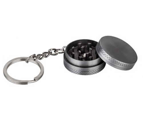 Keychain Grinder Μπρελόκ Μίνι Μεταλλικό 30mm - 2 Parts - Τιμή: 3,50€