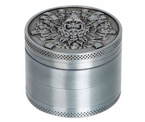 Grinder Μεταλλικός Τρίφτης Mr Joint 50mm «Face»- 4 parts - Τιμή: 13,50€