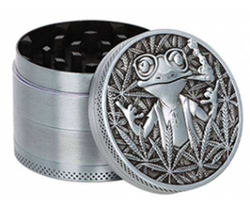 Grinder Μεταλλικός Τρίφτης Mr Joint 50mm «Face»- 4 parts - Τιμή: 13,50€