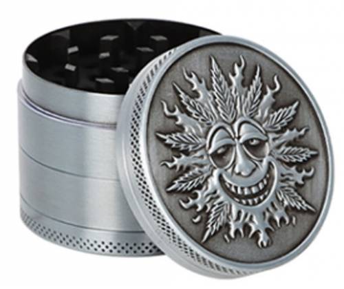 Grinder Μεταλλικός Τρίφτης Mr Joint 50mm «Sun»- 4 parts - Τιμή: 13,50€