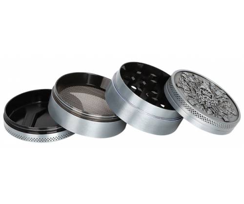 Grinder Μεταλλικός Τρίφτης Mr Joint 50mm «Smoke Weed»- 4 parts - Τιμή: 13,50€