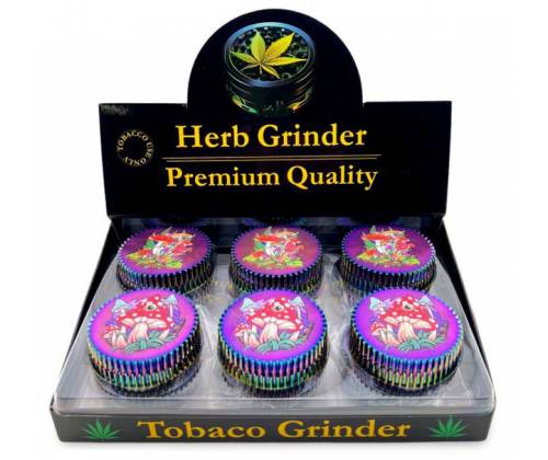 Grinder Τρίφτης 50mm Μεταλλικός Σχέδιο Γρανάζι Mushroom 2 Sprocket - 3 Parts - Τιμή: 16,50€