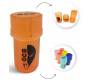OCB Grinder Τρίφτης Πλαστικός MedTainer 2 σε 1 με Αποθηκευτικό Χώρο - Διάφορα Χρώματα - Τιμή: 3,70€