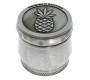 Grinder Τρίφτης 43mm Pineapple Ανανάς Ασημί - 4 Parts - Τιμή: 14,90€