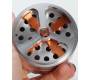 Grinder Τρίφτης «Propeler» Μεταλλικό 62mm Ασημί - 4 Parts - Τιμή: 24,50€