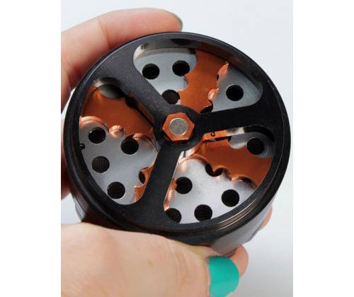 Grinder Τρίφτης «Propeler» Μεταλλικό 62mm-4 Parts - Τιμή: 24,50€