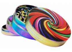 Grinder Τρίφτης Rainbow Kaleidoscope 50mm - 4 Parts