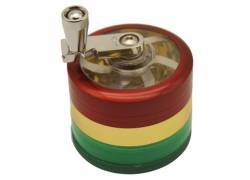 Μύλος Grinder Τρίφτης Αλουμινίου Rasta 51mm - 4 Parts