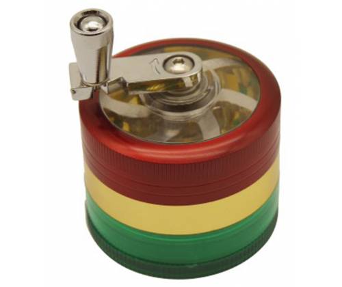 Μύλος Grinder Τρίφτης Αλουμινίου Χρυσό 63mm - 4 Parts - Τιμή: 14,50€