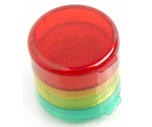 Rasta Grinder Τρίφτης Πλαστικός 48mm - 4 Parts - Τιμή: 1,70€